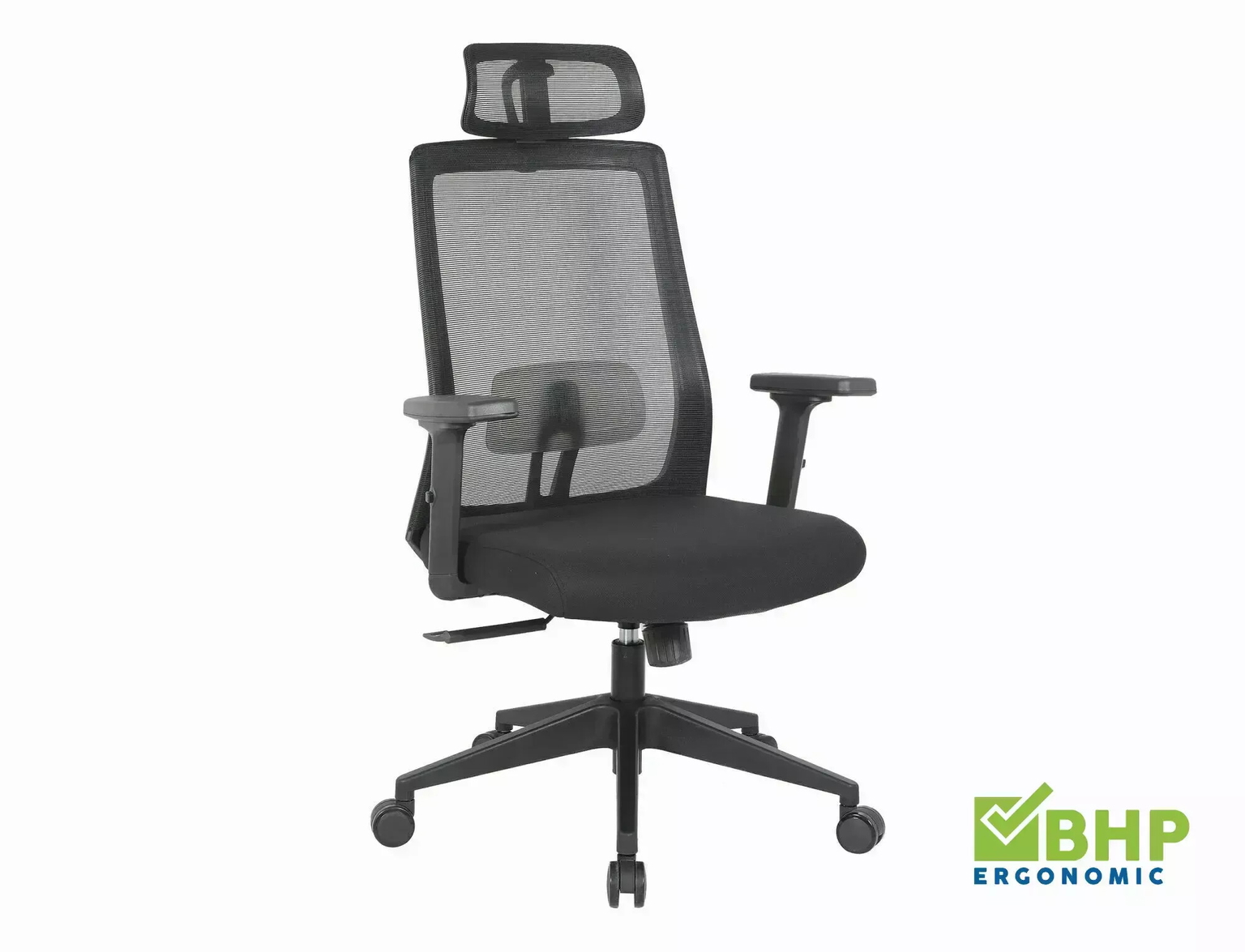 Biuro kėdė Q-058, juoda-0