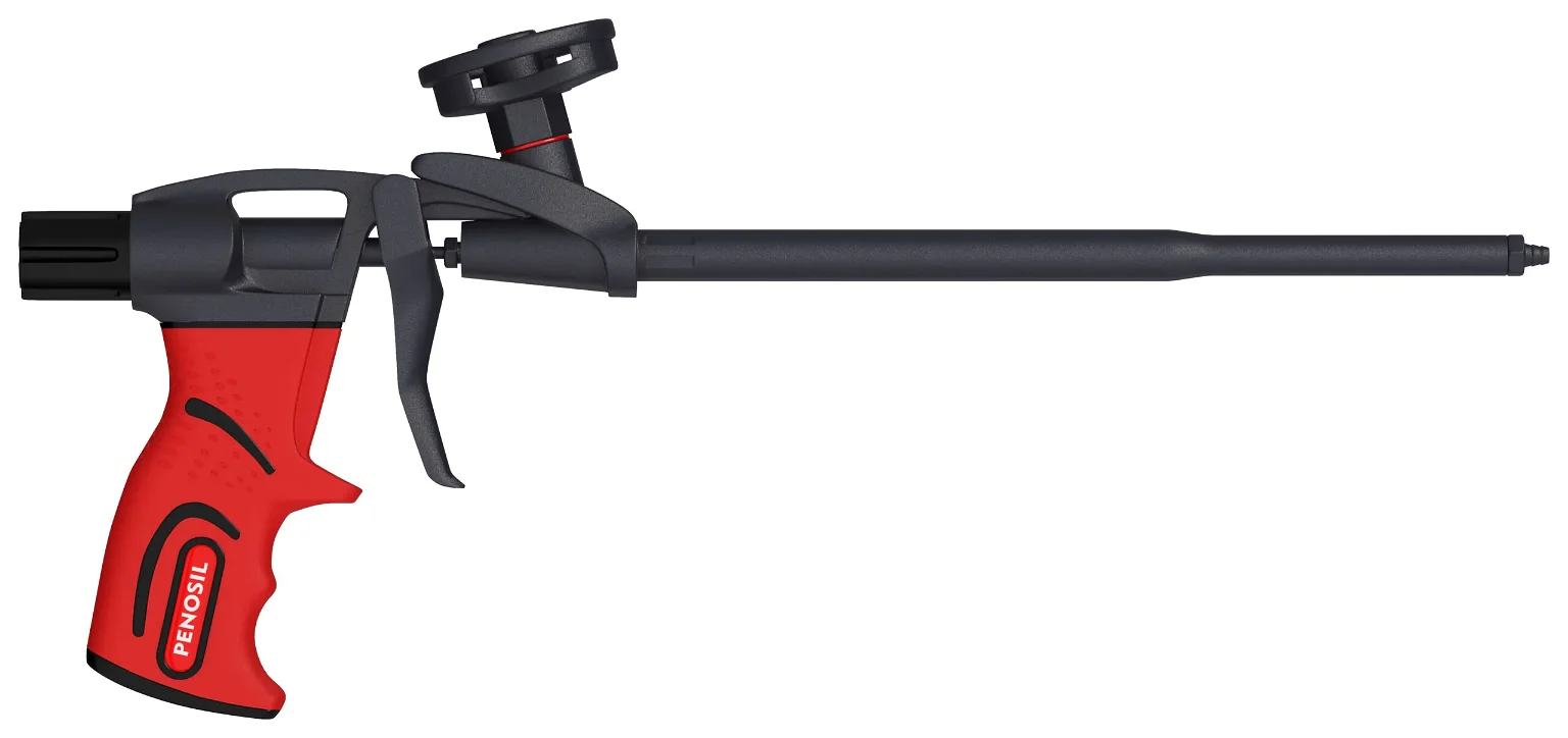 Montažinių putų pistoletas PENOSIL P1, 23 cm vamzdis, teflono danga