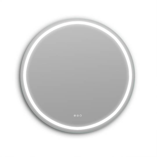 Vonios veidrodis FOCCO MIA ROUND, 100 cm, LED 3000-600K, su dimeriavimo, antirasojimo f-ja-0