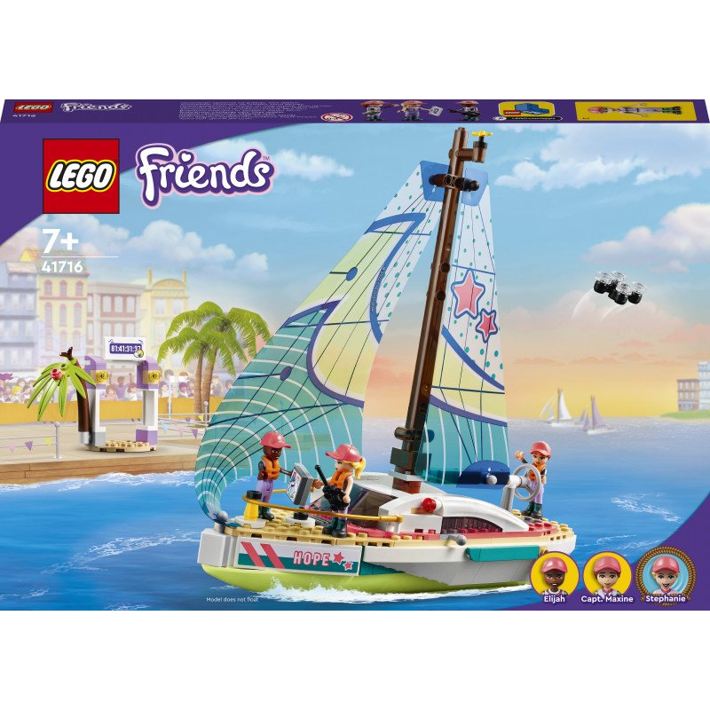 Konstruktorius LEGO® Friends Stefani buriavimo nuotykiai 41716
