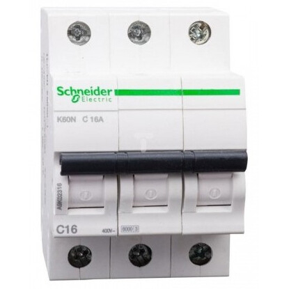 Automatinis jungiklis SCHNEIDER, 3P, C, 20A; A9K02320-0