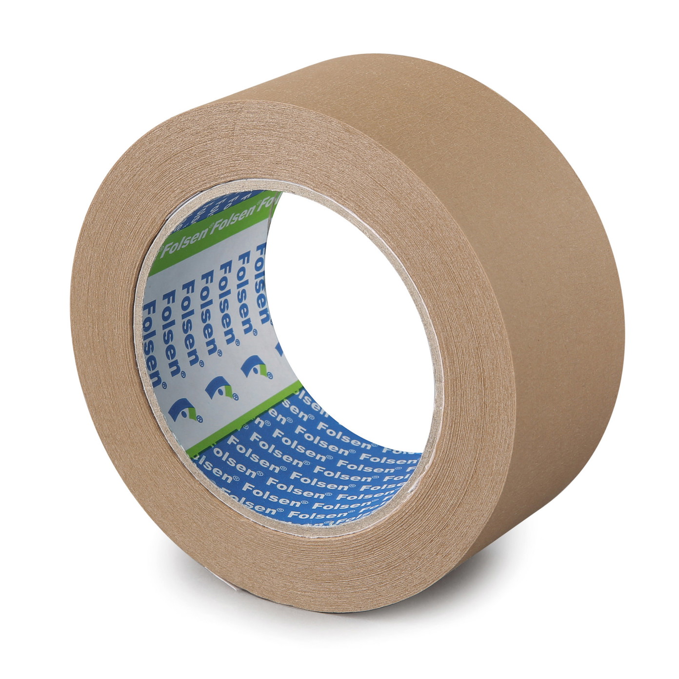 Pakavimo juosta FOLSEN, 50 mm x 50 m, popierinė-0