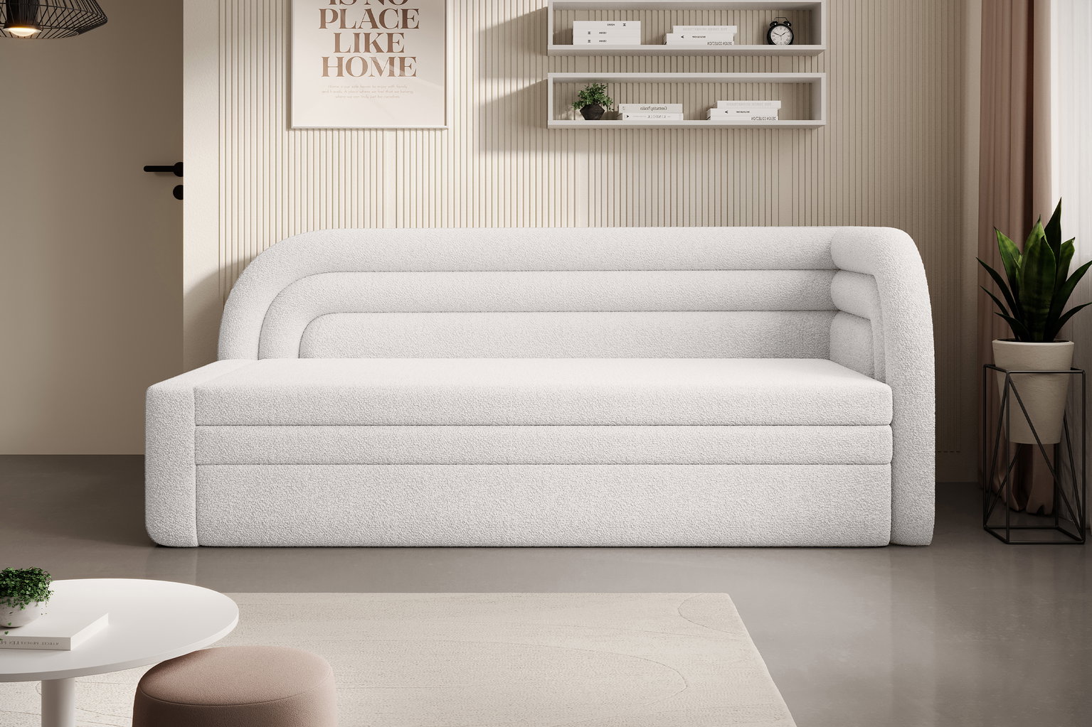 Sofa Fabillo D, balta-1