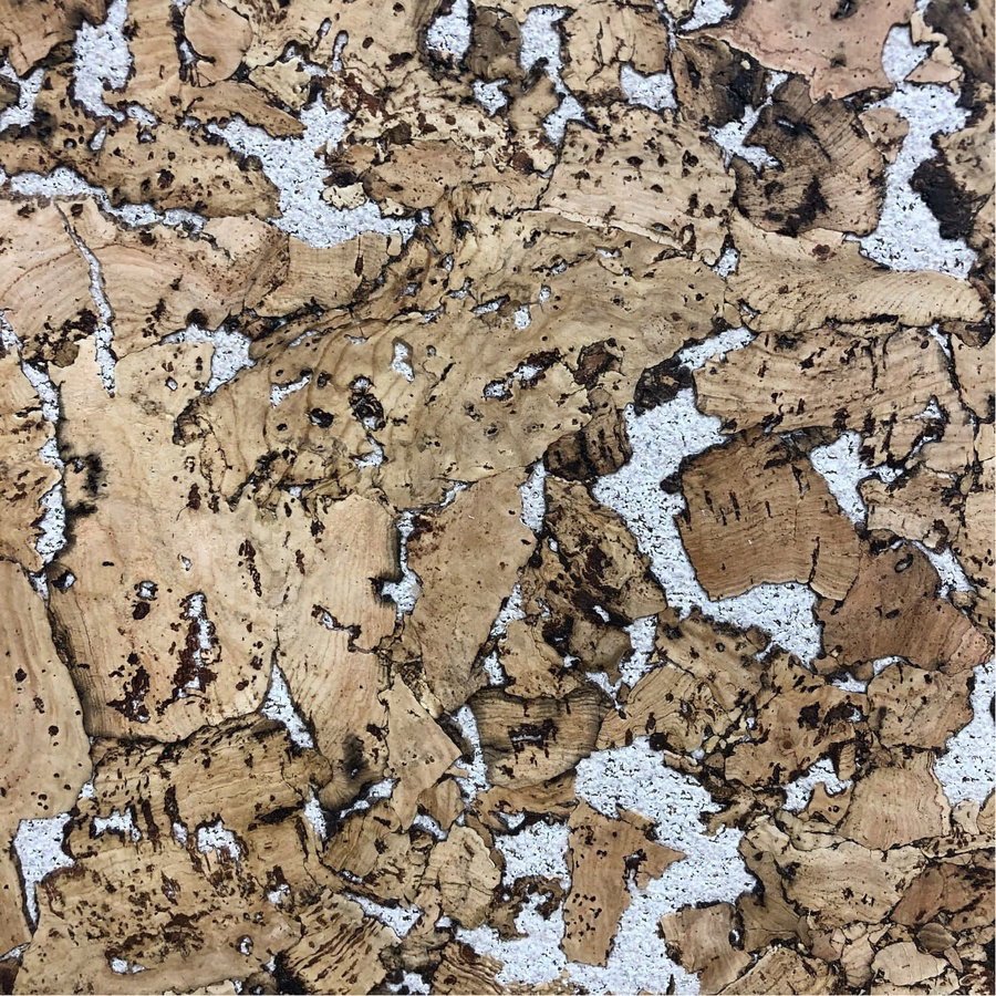 Kamštinė sienų danga COLORADO, baltos sp., 30 x 60 x 0,3 cm-0