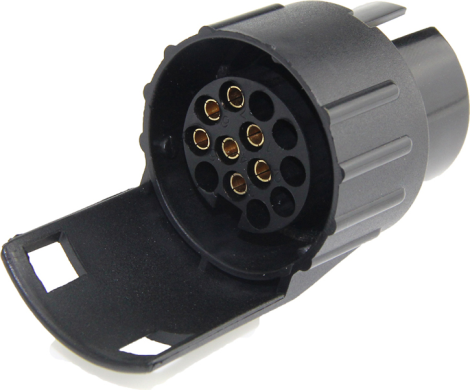 Priekabos elektros lizdas ALBURNUS, 7/13 PVC-0