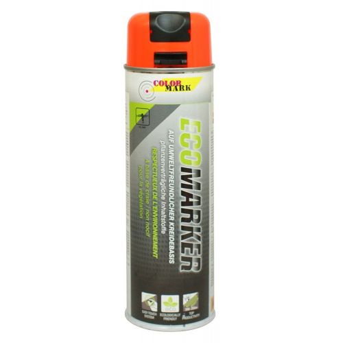 Purškiami markiravimo dažai COLORMARK ECOMARKER, oranžinės sp., 500ml-0