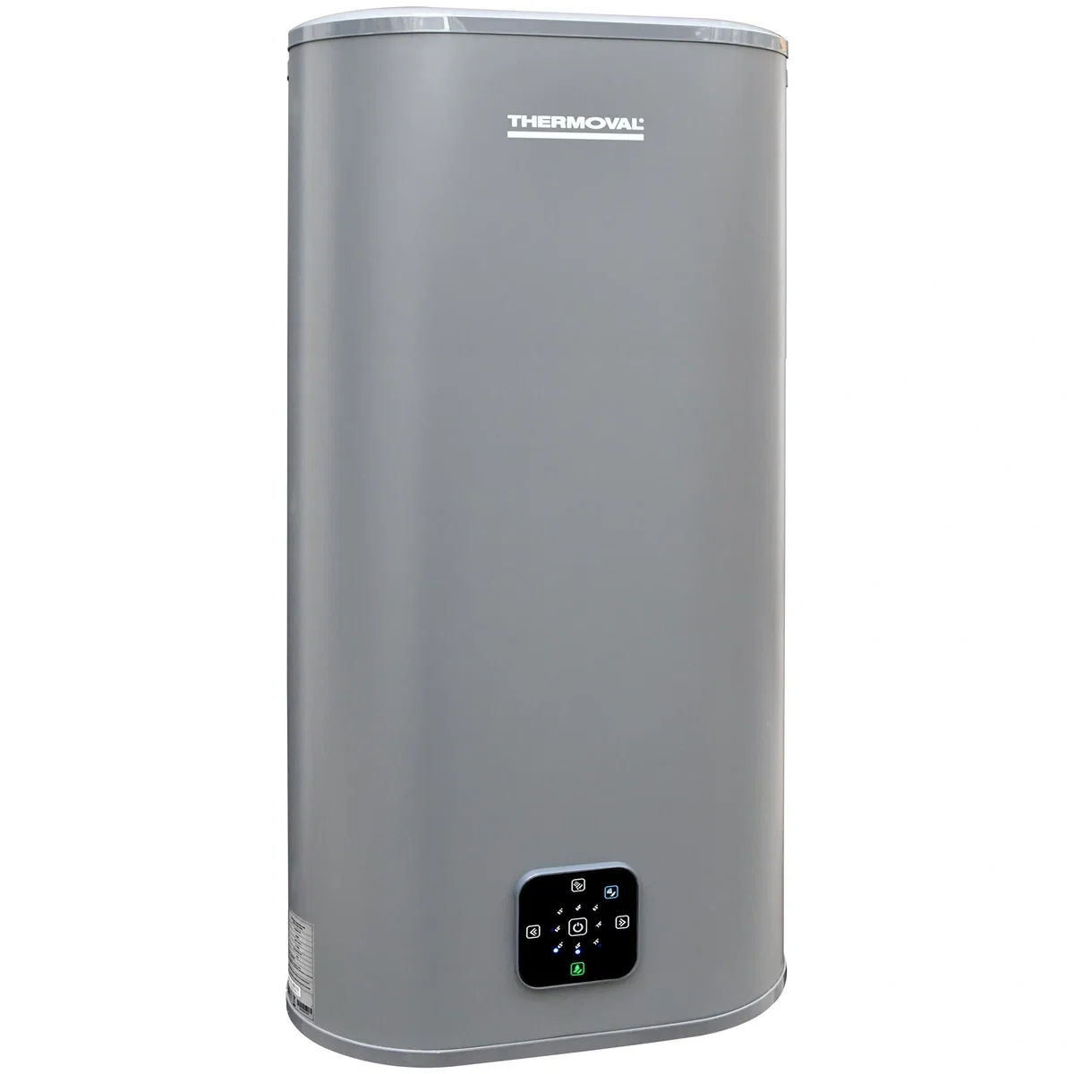 El. vandens šildytuvas THERMOVAL Aqua Ti-80L-G, Wi-Fi, 80 l, vert./hor., 2 kW-0