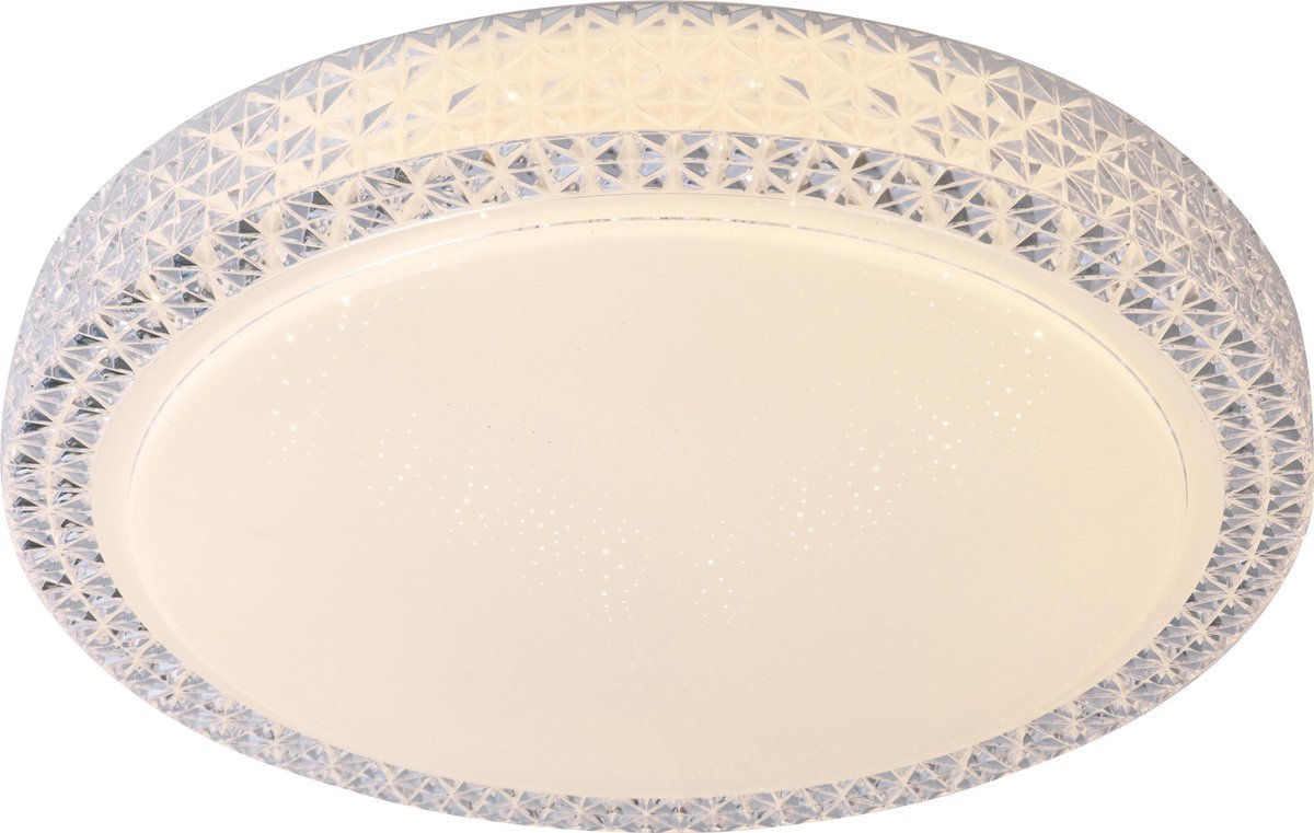 Plafoninis LED šviestuvas BRILLIANT BADRIA, 60 W, 3000 - 6000 K, 4800 lm, 12 x 58 cm, su pultu-0