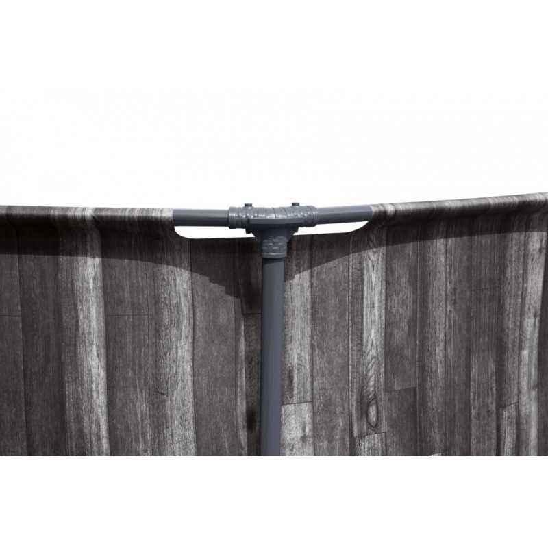 Karkasinis baseinas BESTWAY Steel Pro Max, pilkos sp., 9150 l, 366 x 100 cm - 3