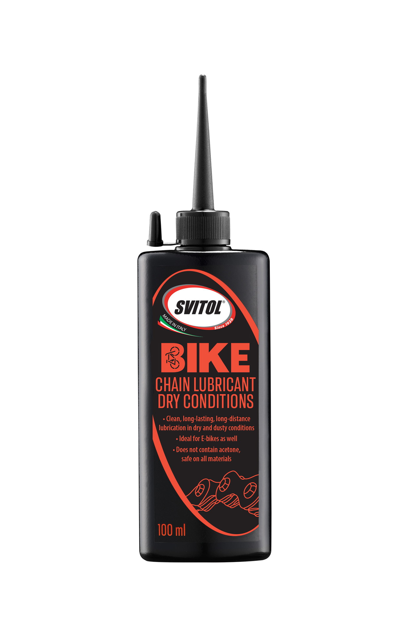 Dviračio grandinės tepalas sausoms sąlygoms SVITOL, 100 ml-0