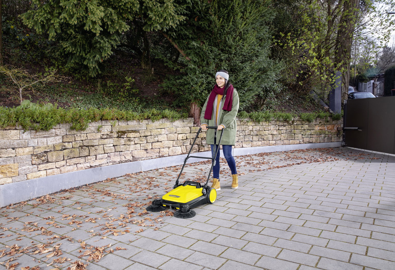 Mechaninė šluota KARCHER S 4 Twin, 68 cm, 20 l - 3