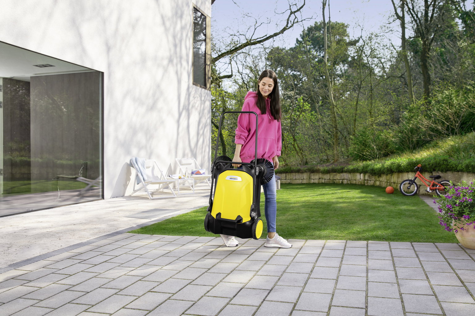 Mechaninė šluota KARCHER S 4 Twin, 68 cm, 20 l-1