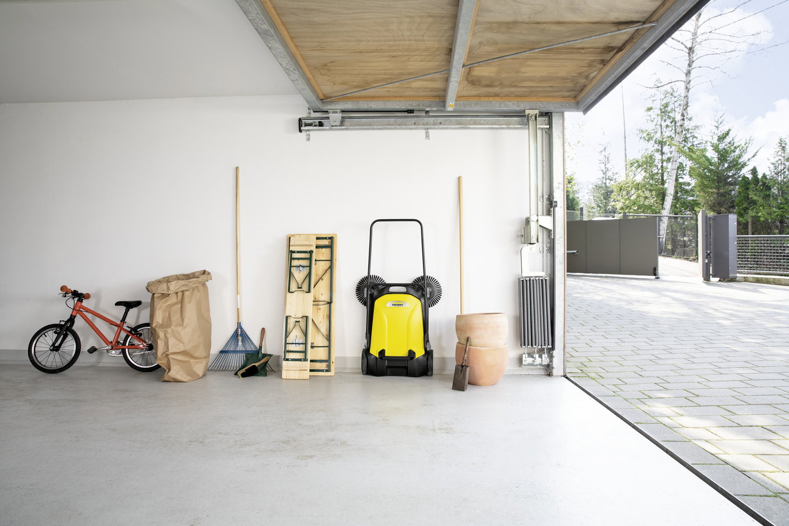Mechaninė šluota KARCHER S 4 Twin, 68 cm, 20 l - 4