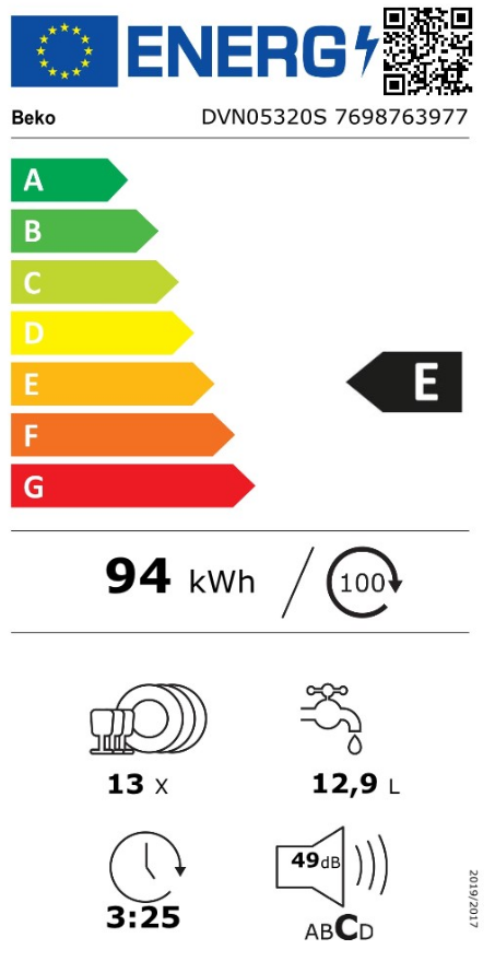 Indaplovė Beko DVN05320S - 4