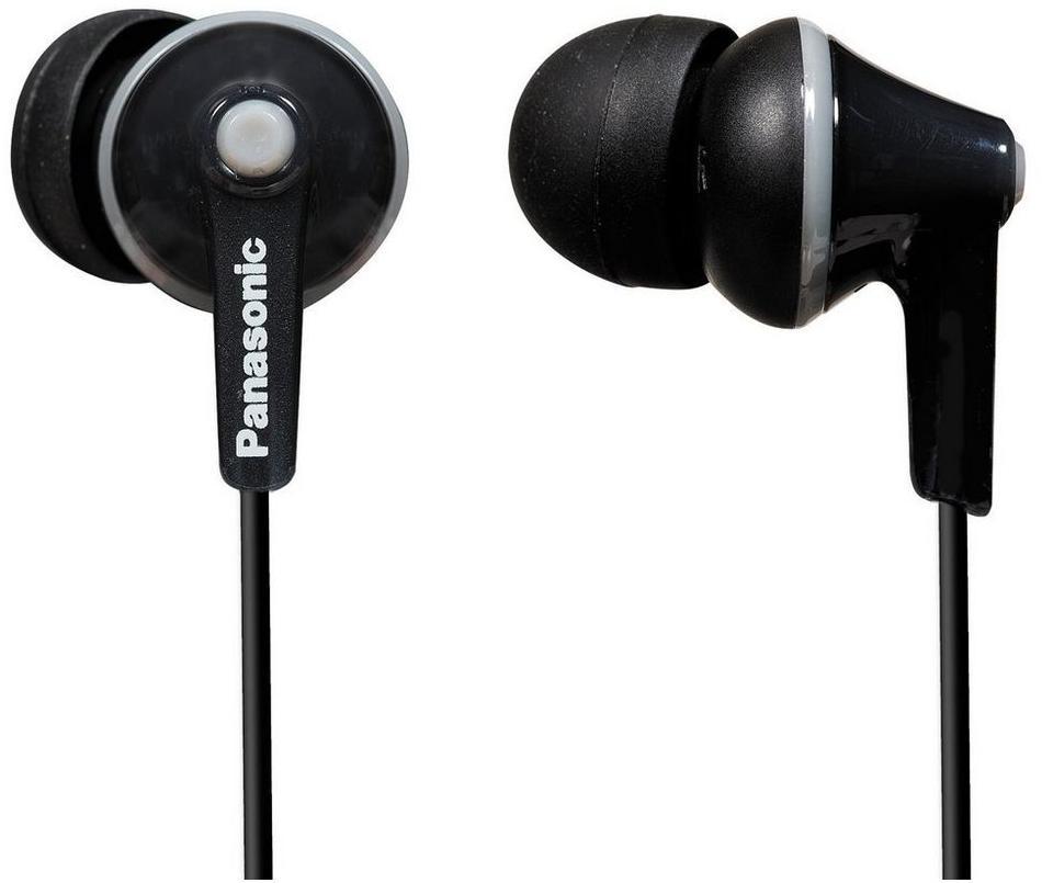 Įkišamosios ausinės PANASONIC RP-HJE125E-K-0