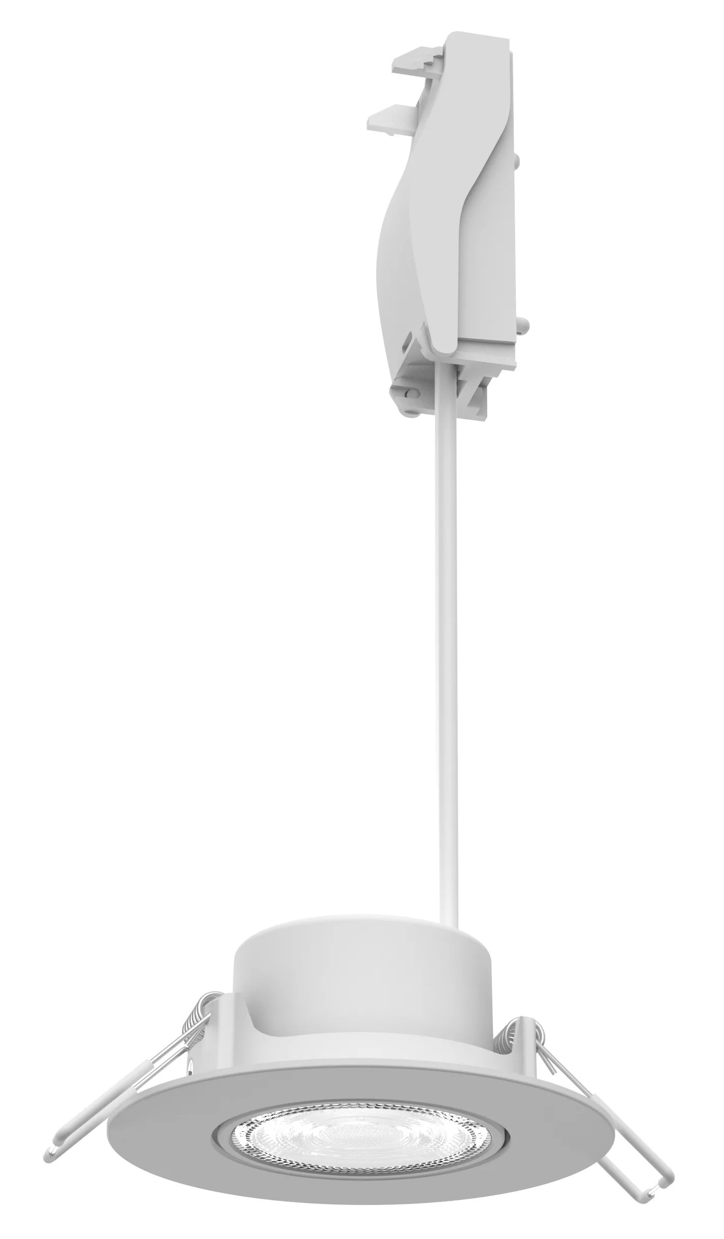 Įleidžiamas LED šviestuvas PHILIPS CILANTRO, 5W 2700K 500lm, dimeriuojamas baltos sp, Ø9cm-0