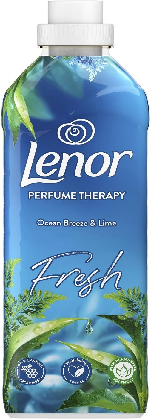 Skalbinių minkštiklis LENOR Ocean Breeze & Lime, 925 ml