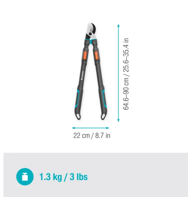 Genėjimo žirklės GARDENA TeleCut Pro L - 3