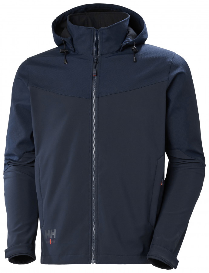 Striukė HELLY HANSEN Softshell su gobtuvu, tamsiai mėlynos sp., M dydis - 1