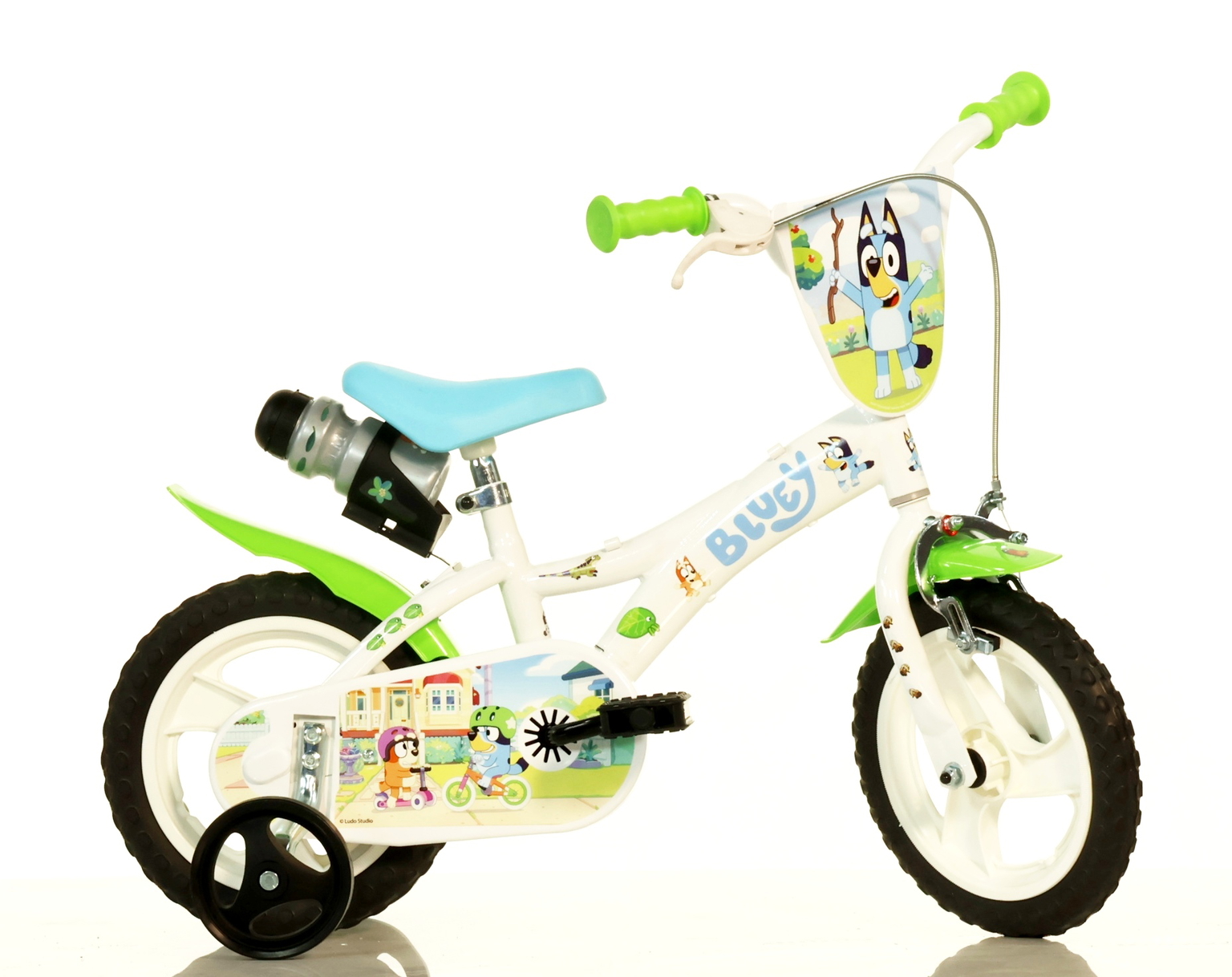 Vaikiškas dviratis Dino Bikes BLUEY BLUEY, 12"-0