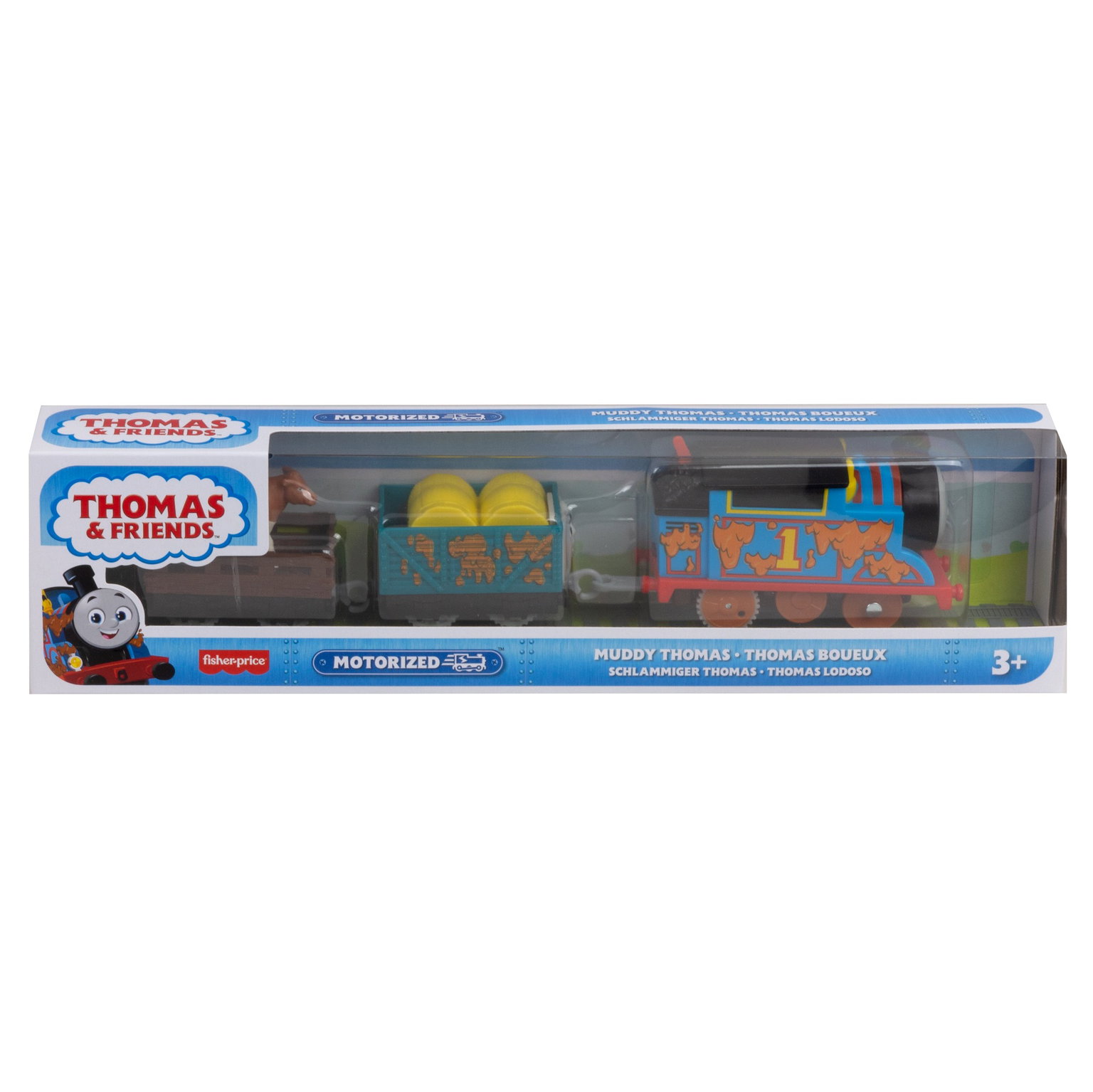Thomas and Friends motorizuotas teminis garvežiukas su vagonu 2022, įvairių dizainų - 6