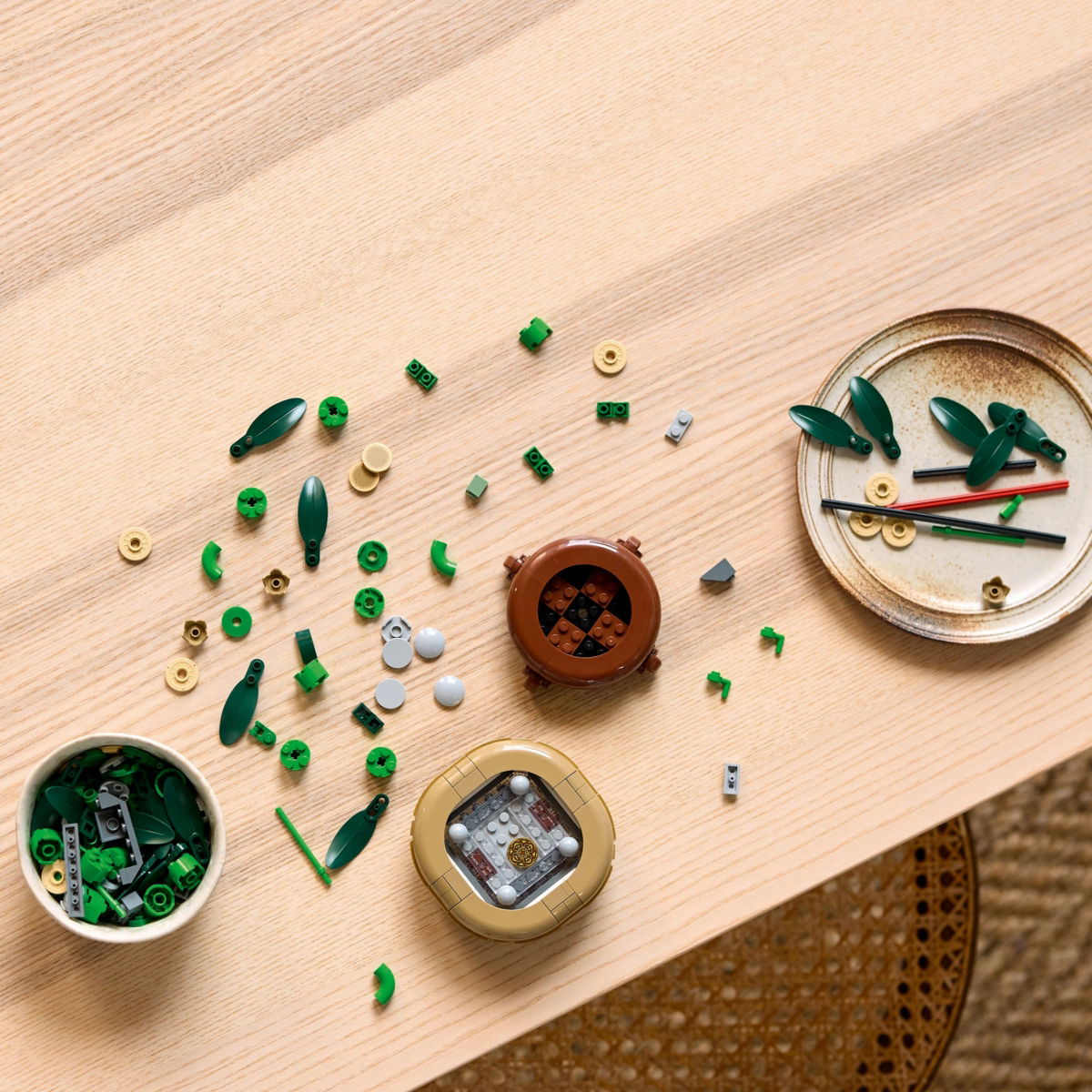Konstruktorius LEGO Botanicals Mini Orchid Lucky Bamboo-1