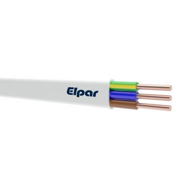 Behalogeninis instaliacinis kabelis ELPAR, nedegus, Dcas1d0a1, 3 x 2,5 mm