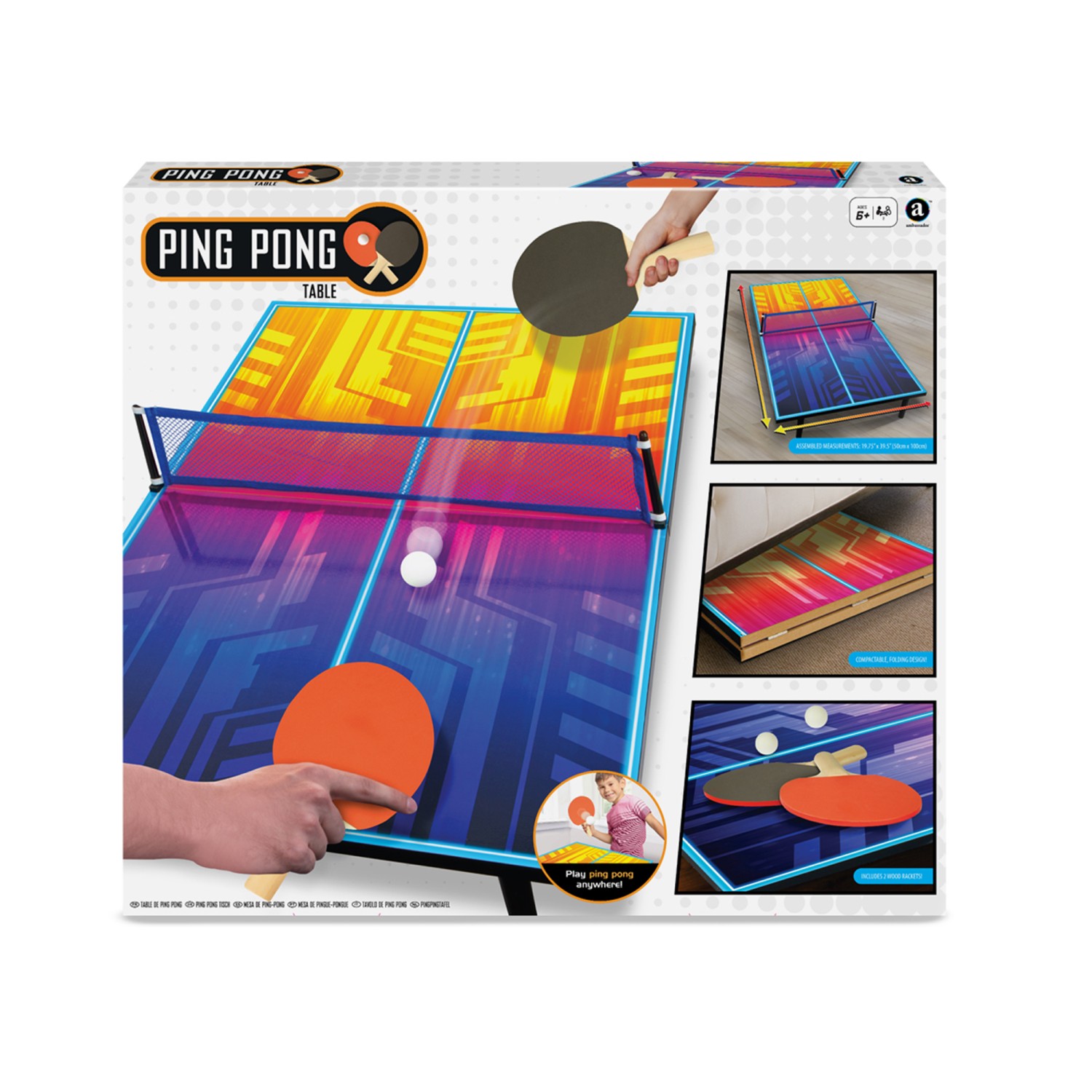 Stalo žaidimas PING PONG - ermitazas.lt