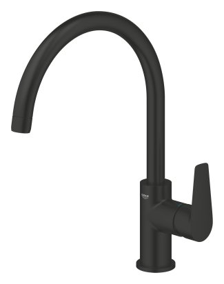 Plautuvės maišytuvas GROHE START EDGE, matinės juodos sp.-1
