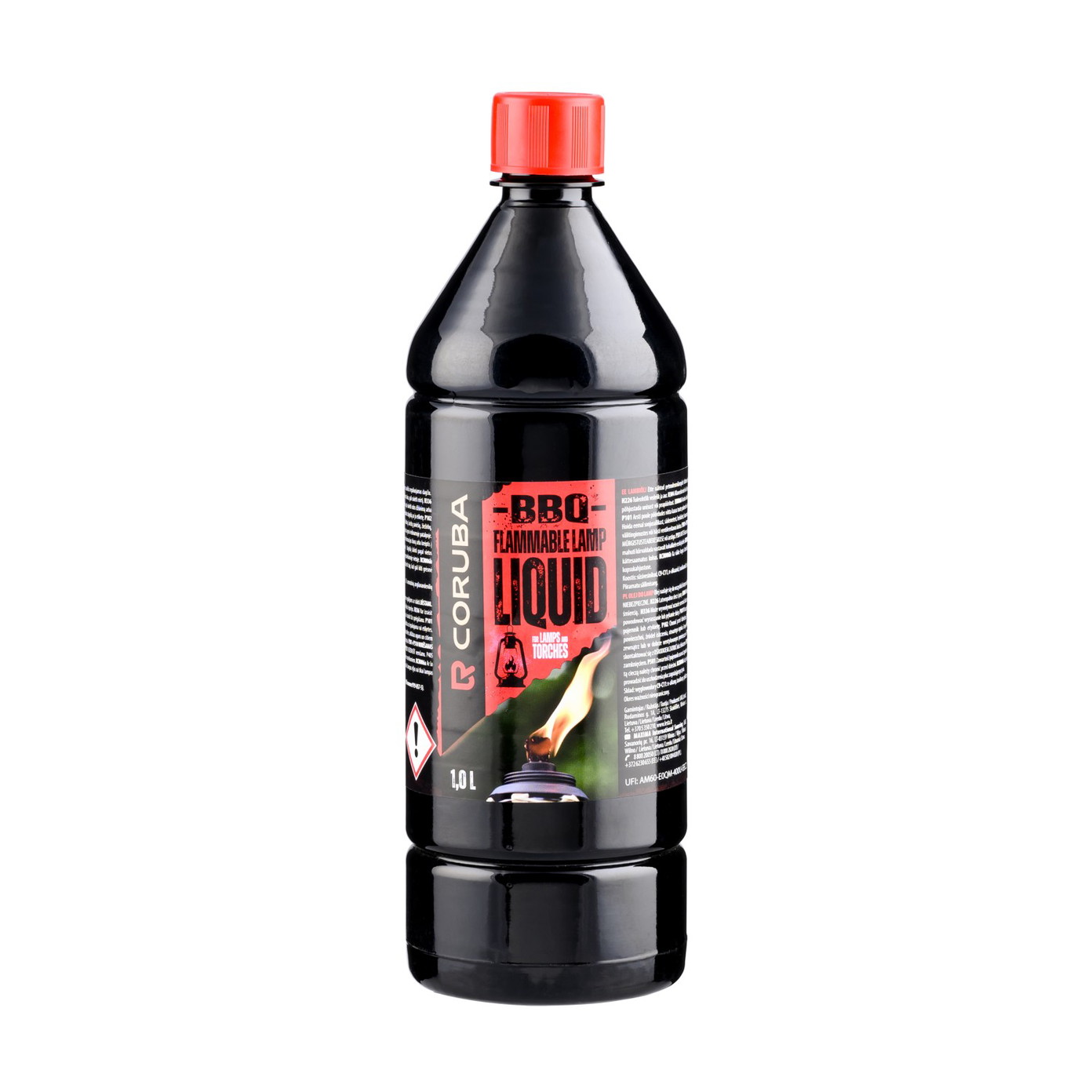 Degusis skystis lempoms ir fakelams uždegti CORUBA, 1L-0