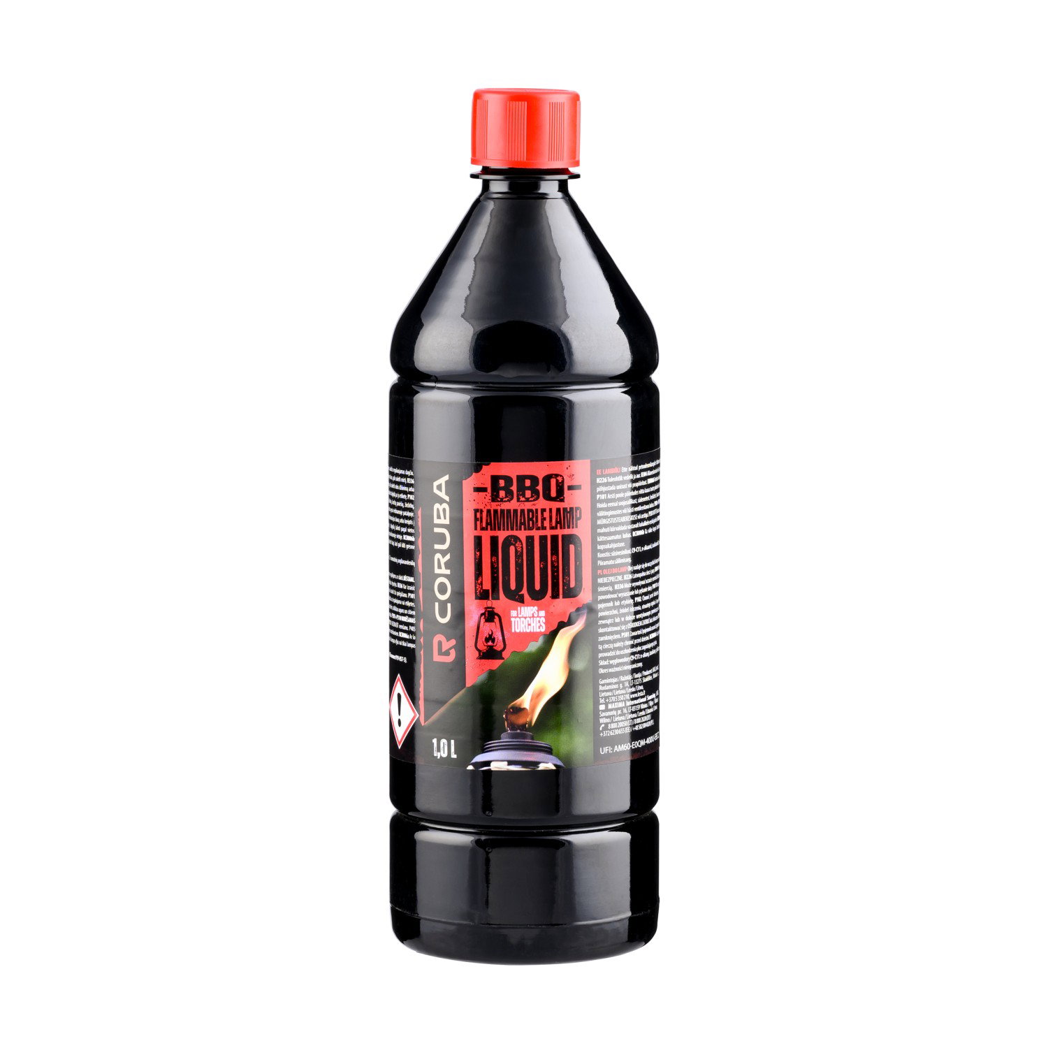 Degusis skystis lempoms ir fakelams uždegti CORUBA, 1L-0
