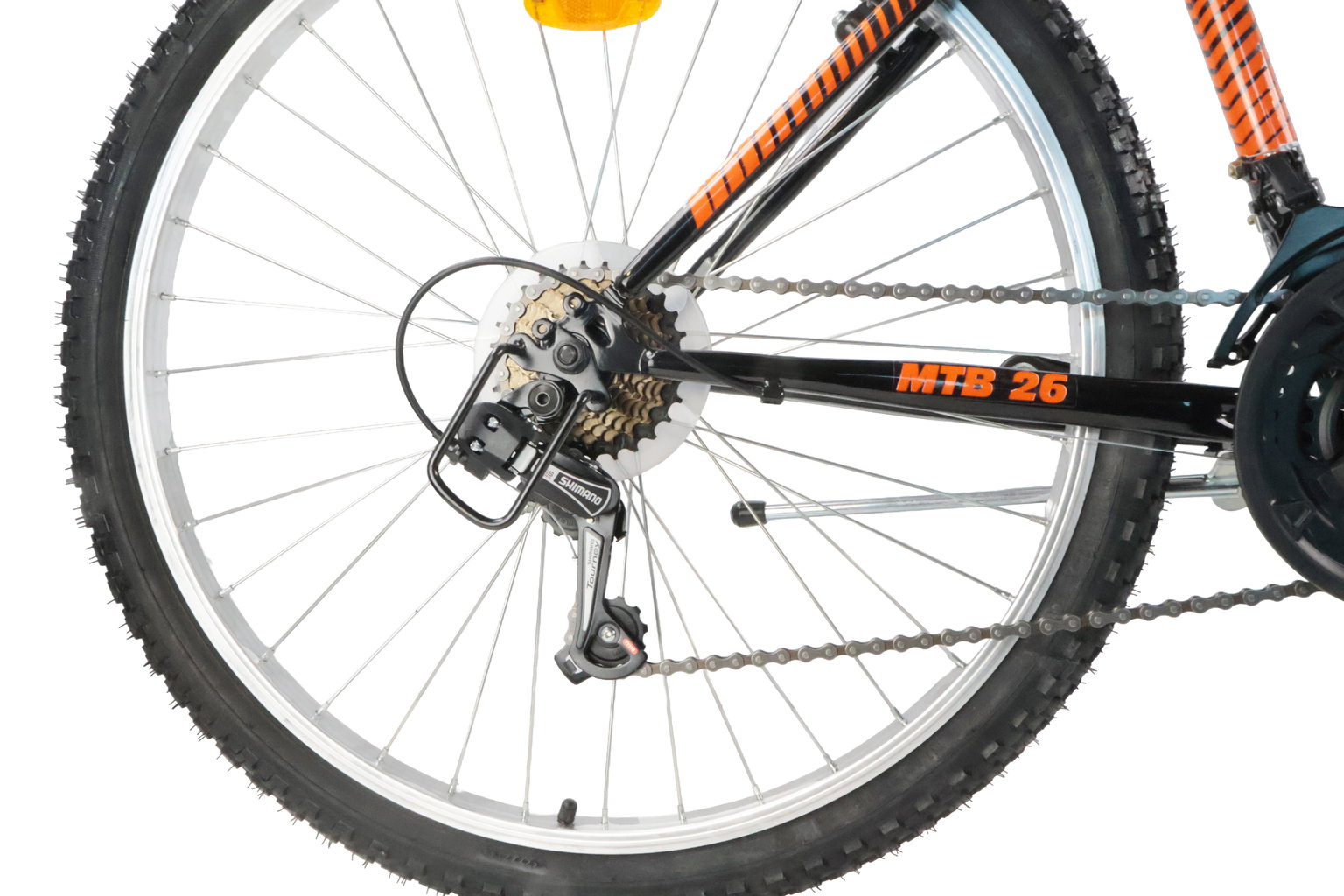 Kalnų dviratis Bottari CREMONA, 26", juodas - 6