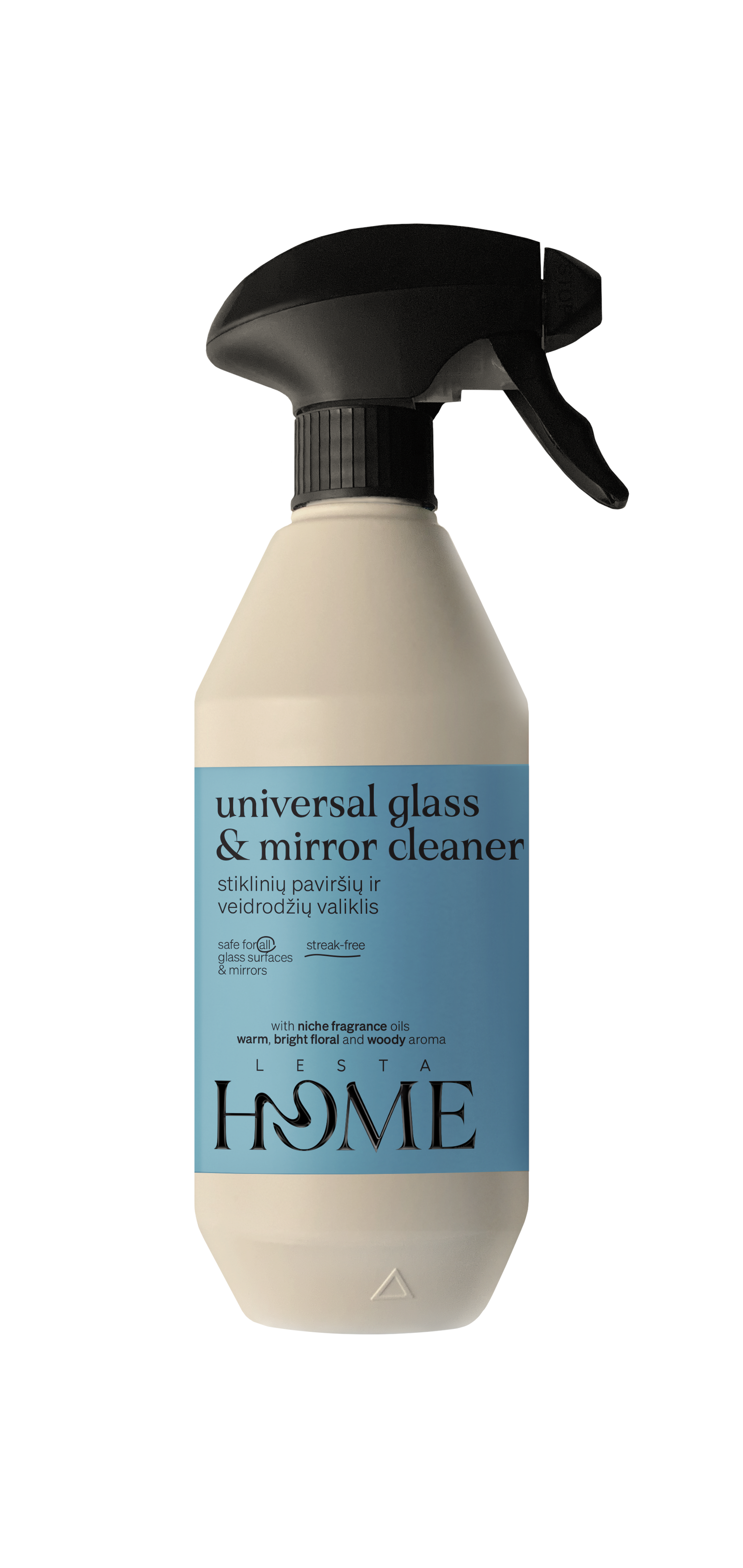 Stiklų ir veidrodžių valiklis LESTA HOME, 500 ml