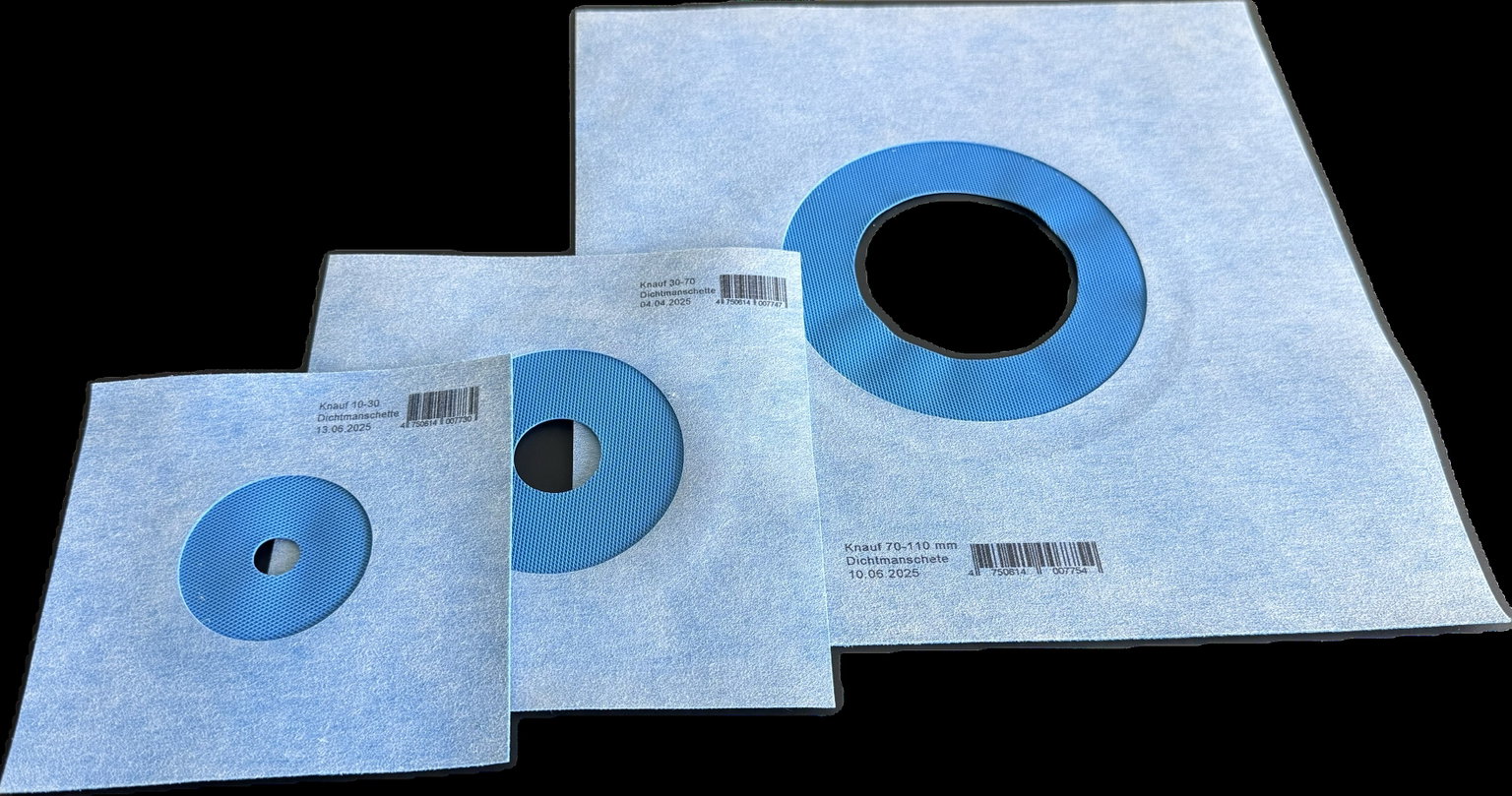Hidroizoliacinis manžetas KNAUF, 70 - 110 mm - 2