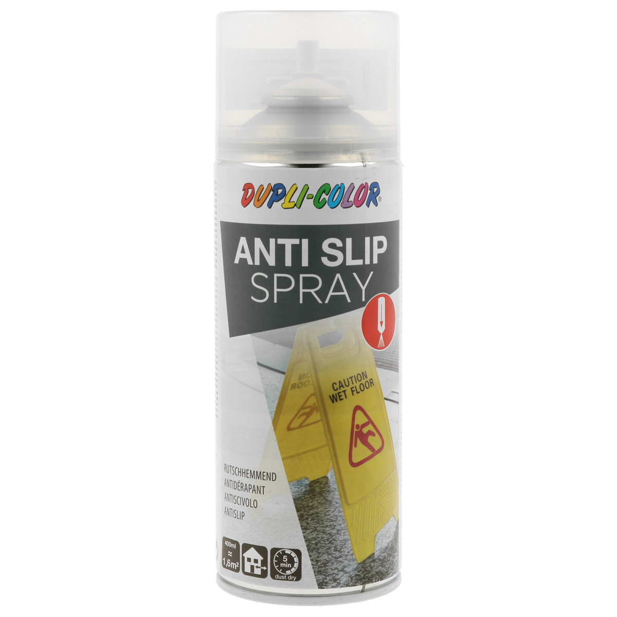 Purškalas slydimui mažinti DUPLI COLOR, skaidrus, 400 ml-0