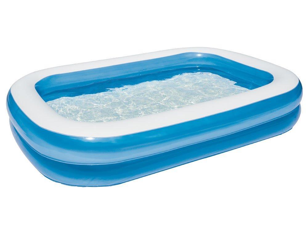 Pripučiamas baseinas BESTWAY BLUE RECTANGULAR, 262 x 175 x 51 cm-1