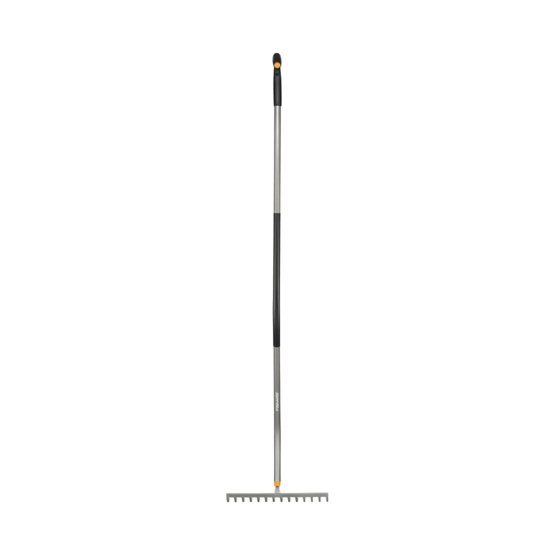 Grėblys FISKARS ERGONOMIC, 14 dantų, 36 x 162 cm, lenkta rankena-1