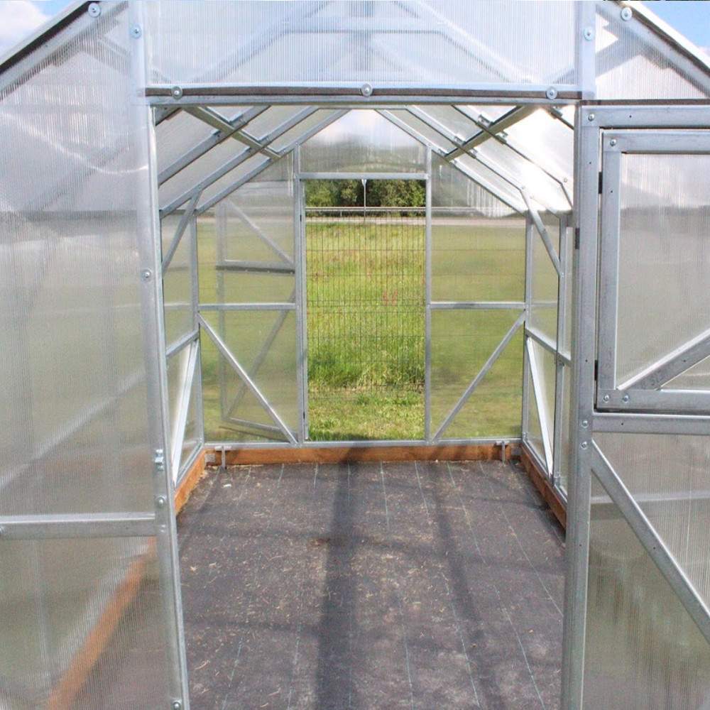 Šiltnamis CLASSIC, 4 mm polikarbonato danga, 2.5 x 6 m, 15 kv.m-1