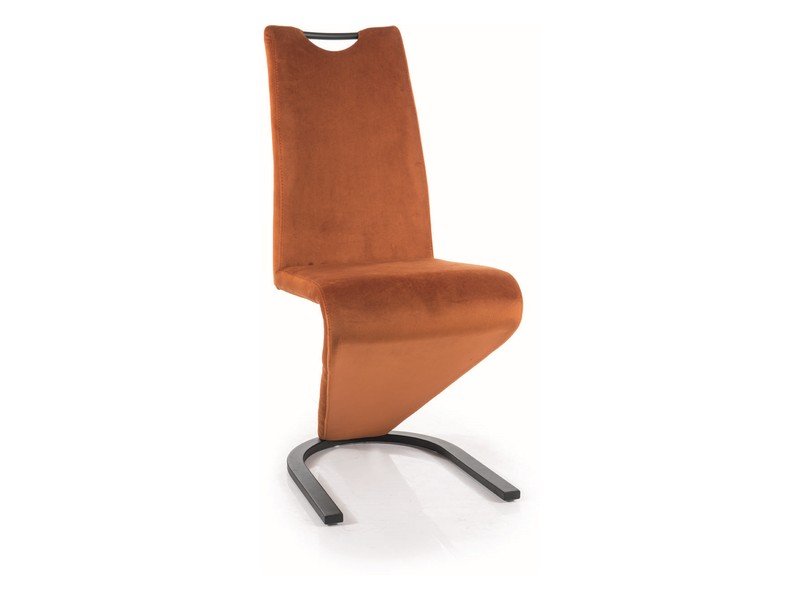 Kėdė SIGNAL H090 VELVET, oranžinė