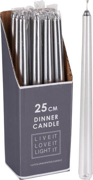 Stalo žvakė, sidabro sp., 25 x 2,1 cm