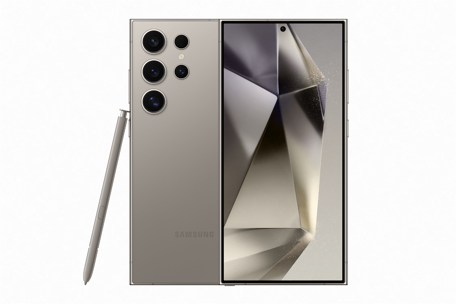 Mobilusis telefonas Samsung Galaxy S24 Ultra 5G, pilka, 256GB