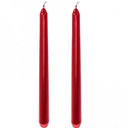 Stalo žvakė, raudonos sp., 1,8 X 25 cm, 2 vnt