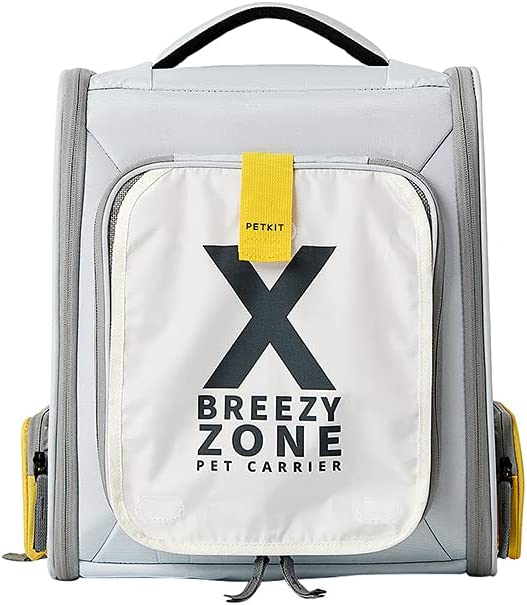 Transportavimo kuprinė PETKIT Pet Carrier BP3 X ZONE, pilka-0