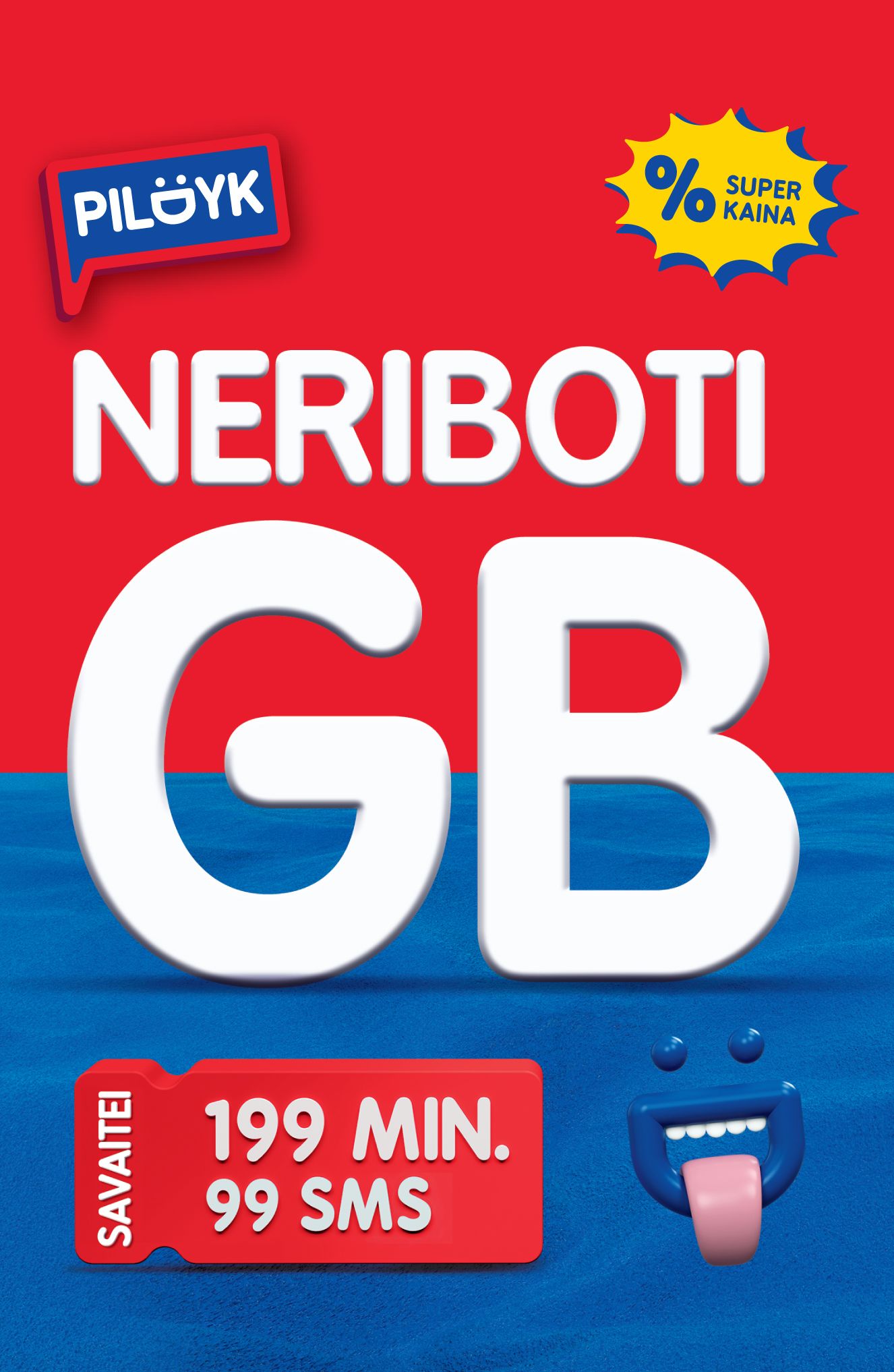 PILDYK pakuotė 3 GB, 1,99 EUR-0