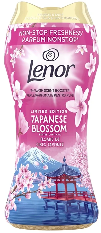 Kvapniosios granulės LENOR Japanese Blossom, 16 skalbimų, 195 g