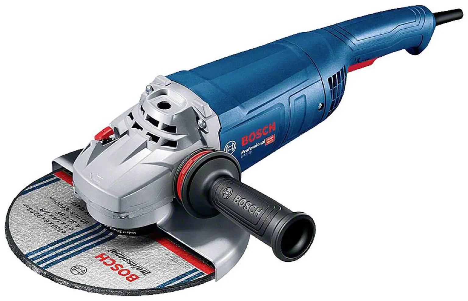 Elektrinis kampinis šlifuoklis BOSCH PRO GWS 22-230 P, su šepetėliais - 1