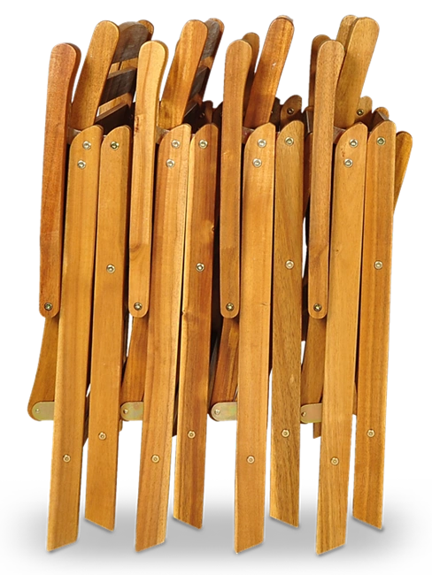 Lauko baldų komplektas AK 190SR/511K, ruda - 5
