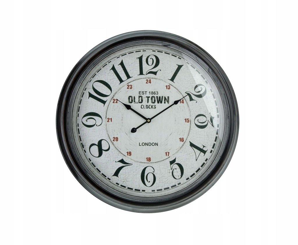 Pakabinamas laikrodis, įvairių sp., 63 x 7 cm