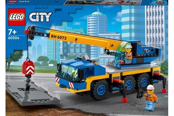 Konstruktorius LEGO® City Great Vehicles Mobilusis kranas 60324