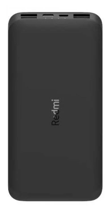 Išorinė baterija XIAOMI Mi Redmi,10000 mAh, juodos spalvos-0